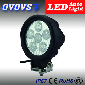 OVOVS cheap 18w round led work light for offroad 4x4 vehicle with CE