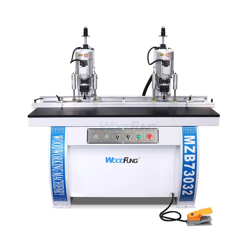 Double Head Wood Drill Machine: Boring and Drilling Machine for Hinge Holes - Woodworking Equipment for Sale