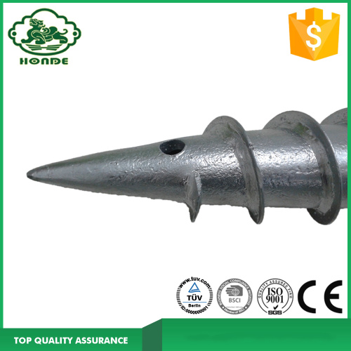 Galvanized Steel Ground Screw For Solar Panel