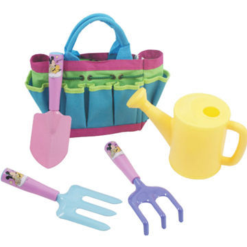 Kids garden tools with wood handle