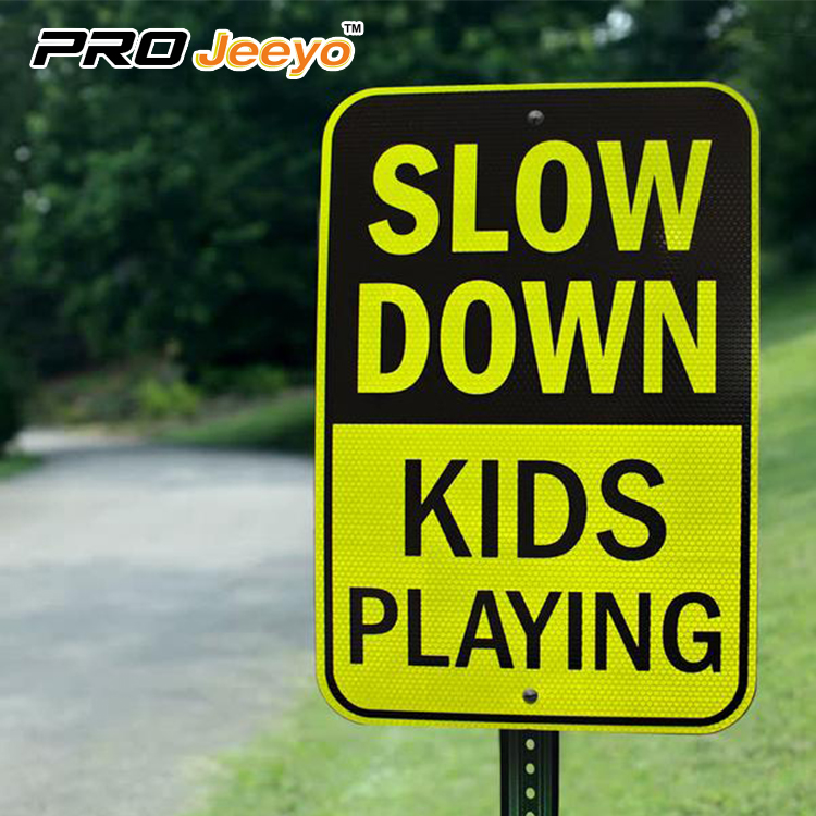 slow down sign 6