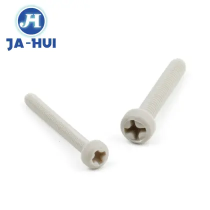 PI Polyimide Plastic Fastening Screws flat phillips head Cap Screw