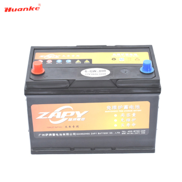 ZAPY Factory Wholesale High Quality 12V 80AH Starting Battery for HELI/JAC Forklift