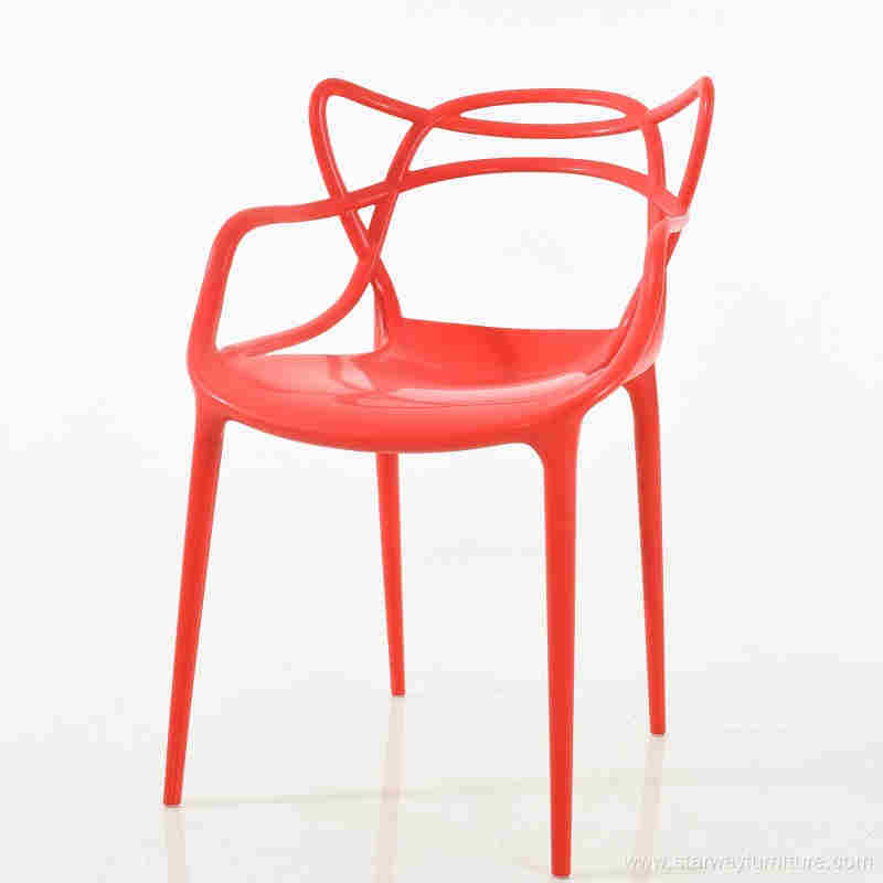 Classic modern PP Plastic Stackable Outdoor Garden Chair