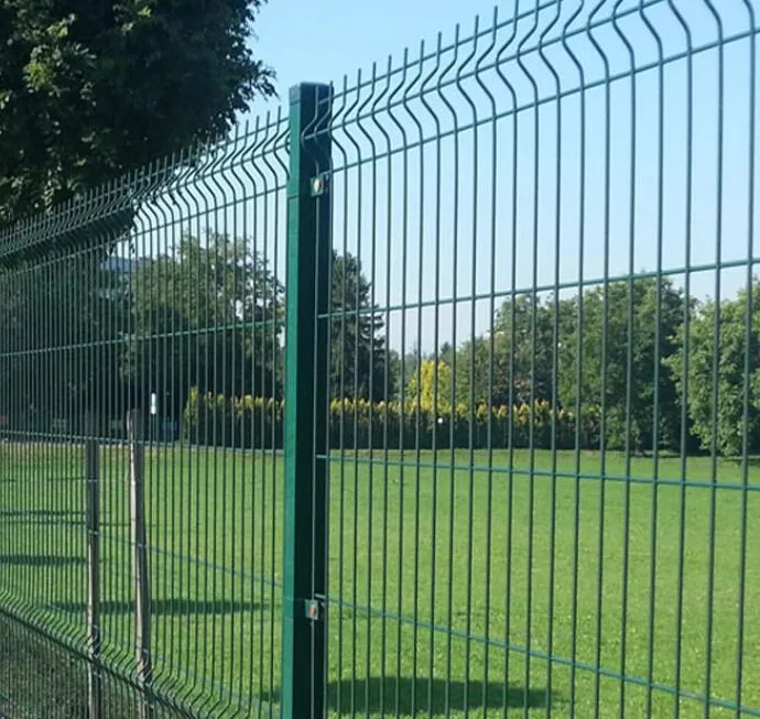 Factory LaDed Wire Mesh Fence met bochten / buigen