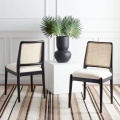 Groothandel Noordse moderne woningmeubels stoelen met rugleuning Stipod statief vaste houten eetkamerstoel
