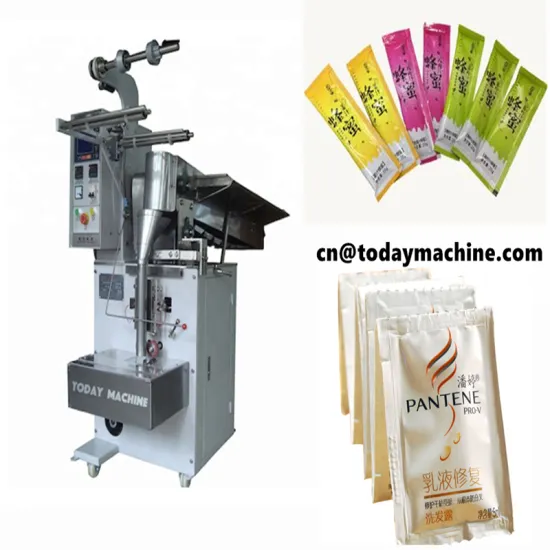 Table ware Irregular Shaped Sachet Packaging Machine