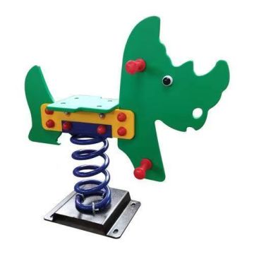 Outdoor Kindergarten Rocking Horse for Community Parks