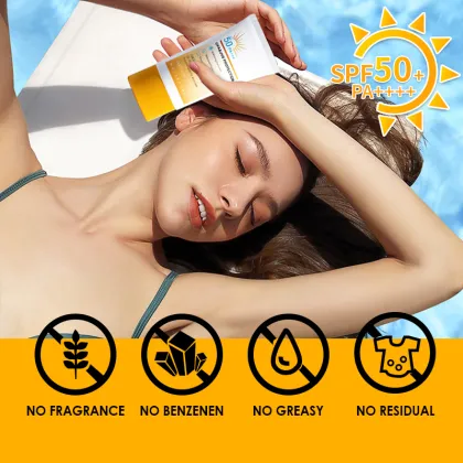 Wholesale Waterproof Customized Sun Blocking Sunscreen
