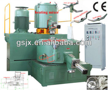 pe pp granules plastic color mixer