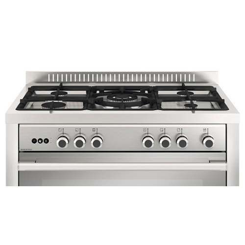 5 Burner Gas Range Oven Glem Italia