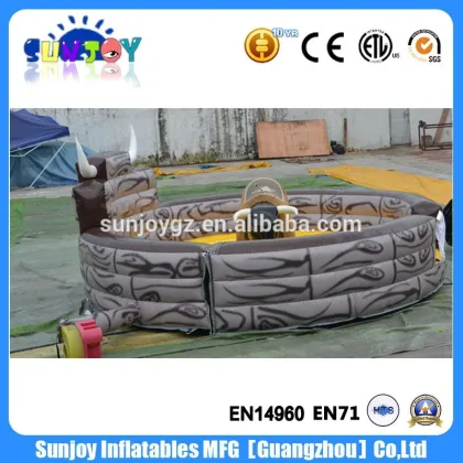 Inflatable Mechanical Bull / Inflatable Bull Pool Ride-on / Inflatable Bull Riding for Sale
