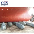 Bolsa de salvamento marítimo cilíndrico inflável de rolos de navio