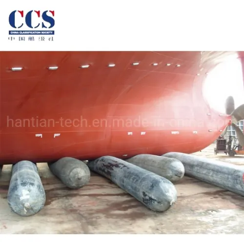 Bolsa de salvamento marítimo cilíndrico inflável de rolos de navio