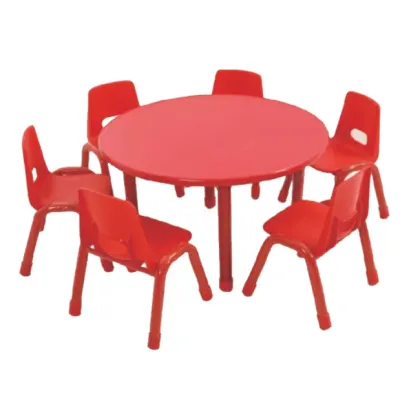 Plastic Kindergarten Furniture: Tables, Desks, and Chairs for Preschool