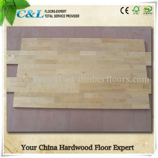 competitive and attractive price smooth maple solid wood flooring