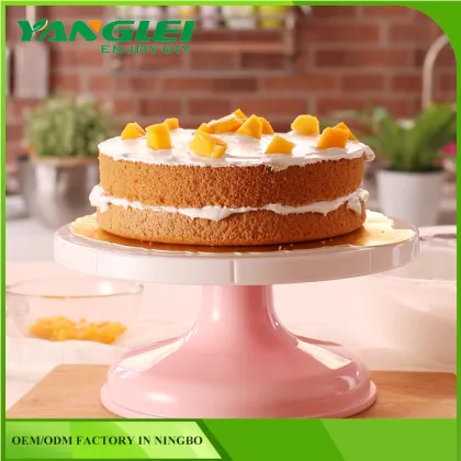 High click rate in E-business market cake turntable cake stand