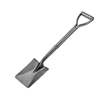 Professional 29.6-inch Metal Square Point Shovel: A High-Quality Digging Spade with Steel Handle and Making Machine Compatibility