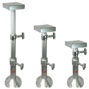Marine Boat RV Aluminum Adjustable Table Leg Pedestal Base Mount 295-690mm