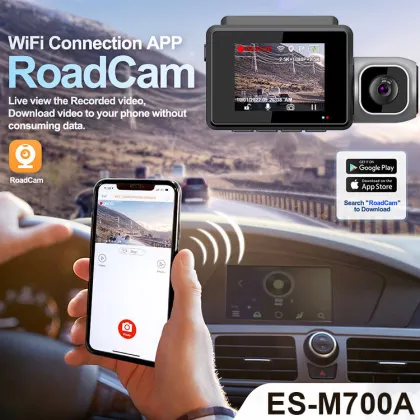 New 4K Sony Dashcam with WiFi GPS, 3 Channels & App Control