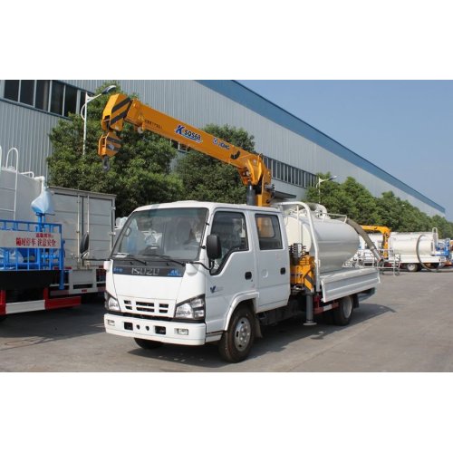 ISUZU Double Cabin 2tons Crane Truck ใหม่ล่าสุด