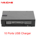 NS-IDAE 120W CARGAR DE MALAR USB DE 10 PORTO