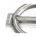 Настройка кольца барбекю из нержавеющей стали и прямая форма стрелки замены горелки из нержавеющей стали.
