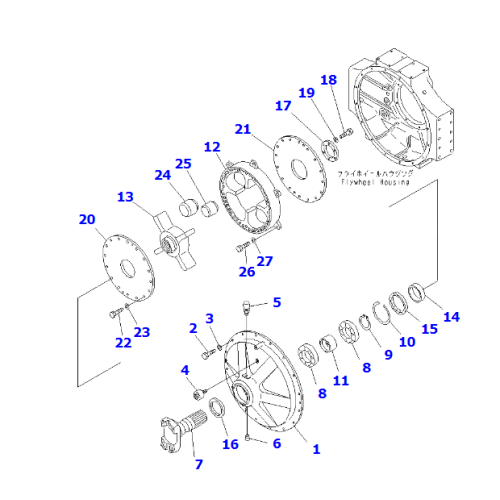428-33-11211 GEAR FOR WA700 569-33-61240 569-33-41230