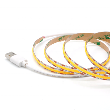 COB LED USB लचीला 5V 200cm टीवी बैकलाइट स्ट्रिप लाइट-WL-USB24K-01