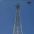 Design durável de torre de comunicação de três tubos
