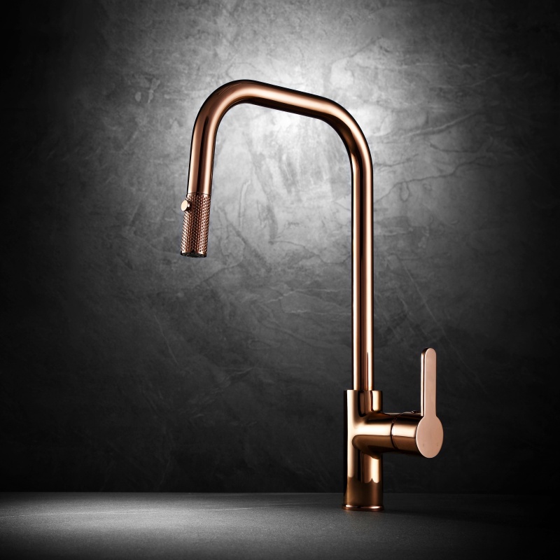 Single lever kitchen faucet