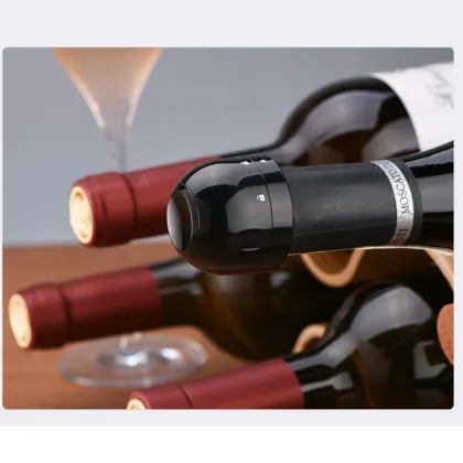 Silica Gel Red Wine Bottle Stopper Vacuum Fresh Keeper