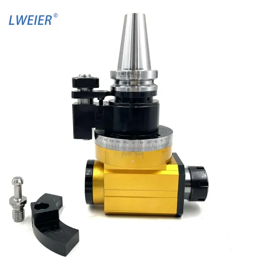 90 Degree BT50 BT30 BT40 Right Angle Milling Head for CNC Machine Tools Accessories