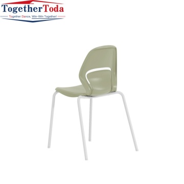 Durable Cantilever Plastic Chair with Metal Frame for School & Training Room