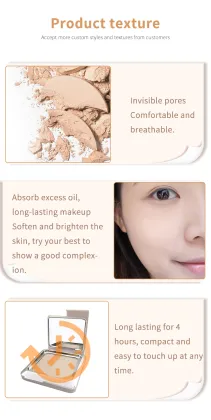 Pressed Makeup Powder Compact