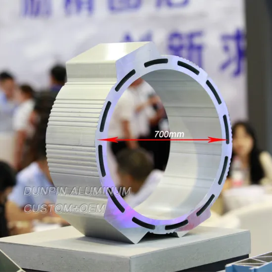 Customized Anodized Aluminum Alloy Electric Motor Housing
