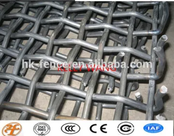 stainless steel/galvanized steel crimped bend mesh(anping direct factory)