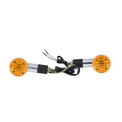GN125 Motorcycle ABS Plastic Round Turn Signal Light