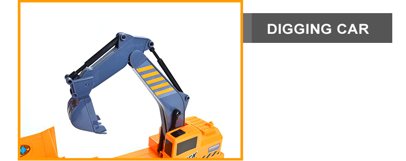 plastic excavator toy