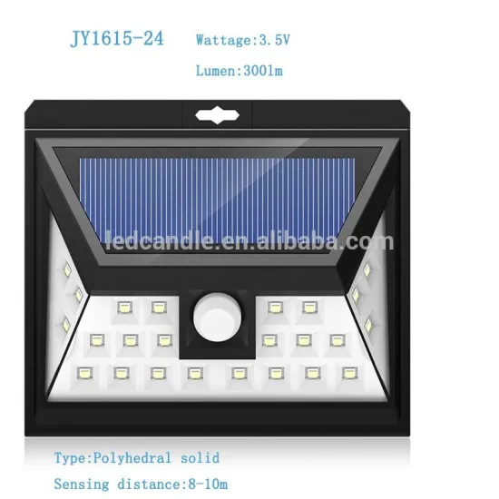 YIFAN 24Led waterproof motion solar powered solar garden light