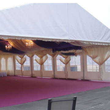 Custom Printed Large White Gazebo Tent for Wedding Events