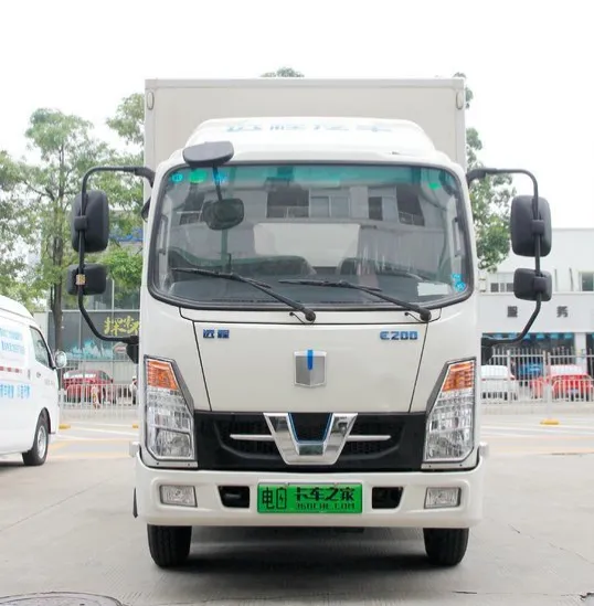 Geely 4*2 136hp Electric box/van/cargo small truck made in china