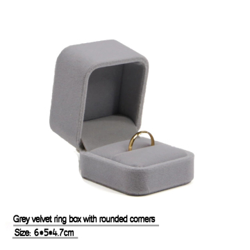 Luxury Wholesale Velvet Jewelry Box for Packaging