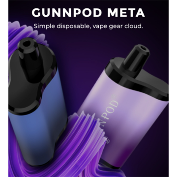 Gunnpod Vape 4000 Puffs Meta jetable