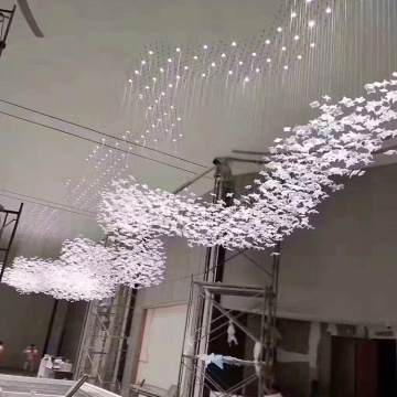 Unique fascinating design crystal glass chandelier