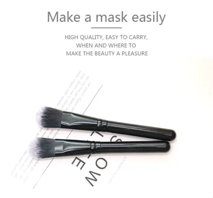 2020 new single facial mask brush