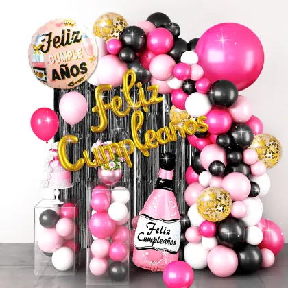 TaoLe Bear Factory Feliz Cumpleanos Globo Arco New Design