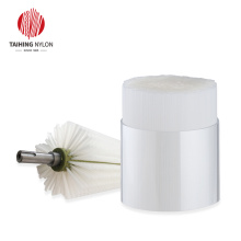 Nylon46 brush filament with flame retardancy function