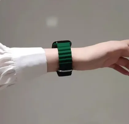 Ocean Strap Silicone Smart Watch Bands for Apple Watch 38mm-49mm