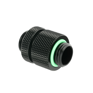 PC Water Cooling System Rotary Connector Extender 15-16.5mm Black and Gold